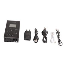 EU Plug Landline Phone Call Recorder Automatic Manual Telephone Recording