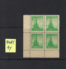 SBZ Th&uuml;ringen 1945 , aus 92 - 99 , MiNr.:  94  AY by ** / MNH