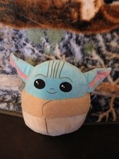Star Wars Grogu Baby Yoda 8" Squishmallows Plush The Child Mandalorian