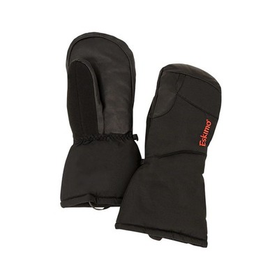 Eskimo Unisex Keeper Insulated Mitts With Liner Glove, Black