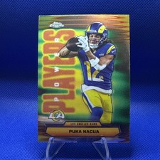 2025 TOPPS CHROME POWER PLAYERS PP24 PUKA NACUA RAMS