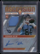 2025 Panini Phoenix #ARJ-GHM Gunnar Helm Ascension Rookie Jersey Autographs #/49