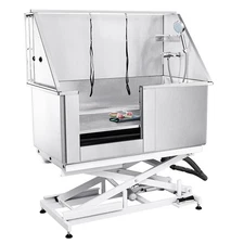 Uimoso 50" Dog Cat Pet Grooming Bath Tub Wash Station Electric Adjustable Height