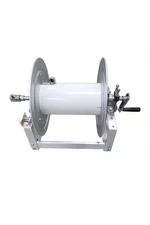 Aluminum Reels Commercial Industrial Pressure Washer Soft Wash Hose Reel 12"