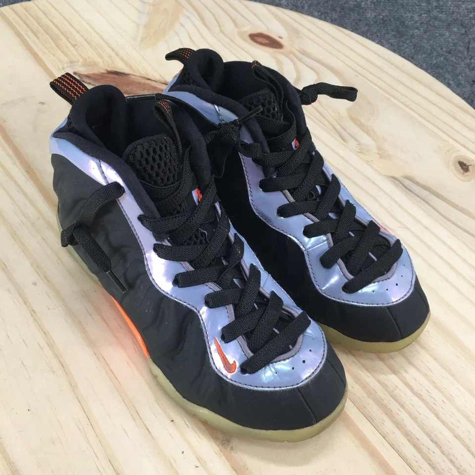 Nike Shoes Youth 1 Boys Little Posite One GS Athletic Sneakers 723946-008 Black - Image 3 of 4