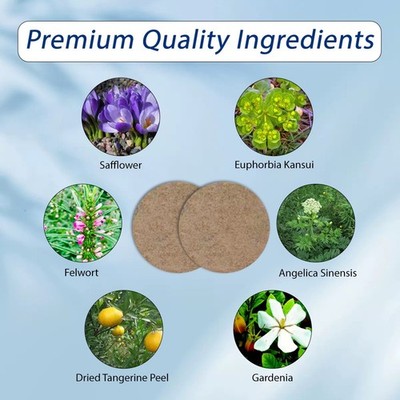 10pcs HERB TINNITUS RELIEF PATCHES, Relief Hearing Loss Sticker Pad All Natural