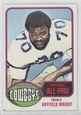 1976 Topps Rayfield Wright #190 HOF 2k3