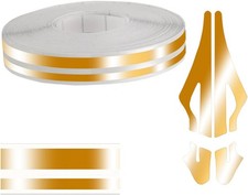 32Ft Pinstriping Tape, Vinyl Pin Striping Decals Trim Stripe Tape DIY Gold
