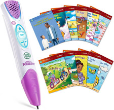 LeapFrog LeapReader Learn-to-Read Mega Pack with 10 Books, Pink
