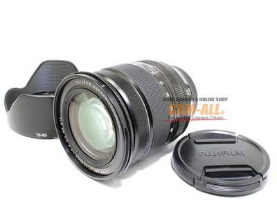 Fujifilm Fuji Fujinon XF 16-80 mm F/4 R OIS WR Lens - Black **Near Mint*
