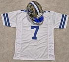 Trevon Diggs Signed STS Authentic Football Helmet - Beckett COA and Free Jersery