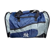 NYY Embroidered Duffle Bag - Official New York Yankees Travel Bag