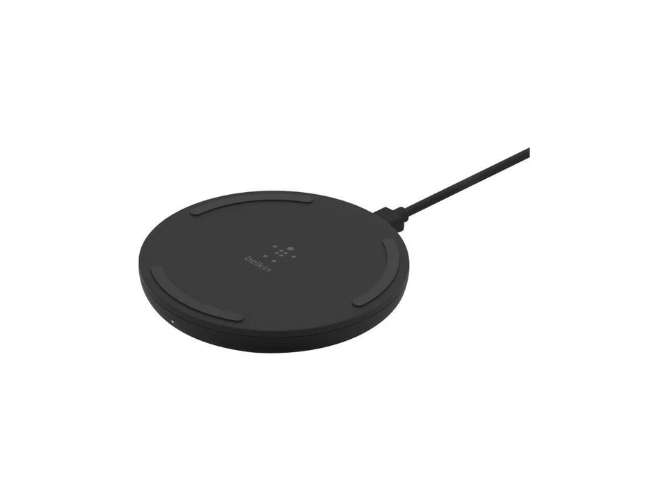 BELKIN WIA001TTBK Black BOOST CHARGE 10W Wireless Charging Pad + QC 3.0 Wall - Image 2 of 4