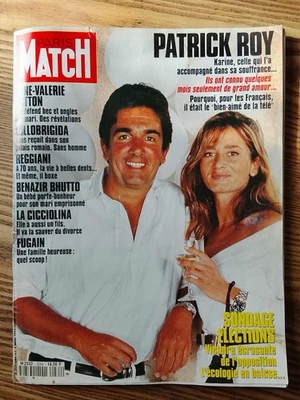 Paris Match N°2284, 1993, Patrick Roy, Cicciolina, potin, Star, people,  - Photo 1/3