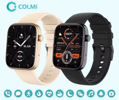 COLMI Smartwatch Herren Damen 1,9 Zoll | Telefonfunktion | 100+ Sportmodi
