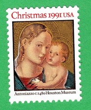 Scott #2578 Madonna & Child (Antoniazzo) Single Stamp - MNH