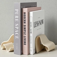 3Pcs Decorative Books for Home Décor, Aesthetic Fake/Faux Book Storage Boxes ...