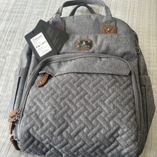 Dikaslon Diaper Bag Backpack NEW With Tags. Color Gray