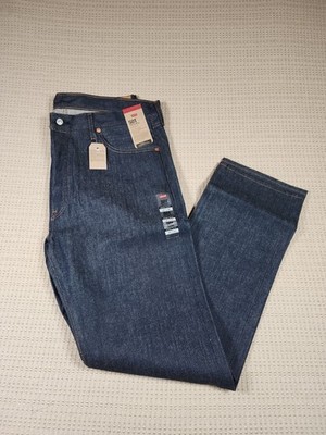 Levi's Men's 501 Original Shrink-to-fit Jeans Rigid Size 36W x 30L