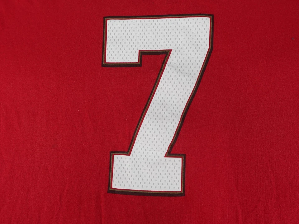 Camisa San Francisco 49ers Para Hombres 2XL Roja NFL Fútbol Colin Kaepernick Majestuosa Foto 2 de 4
