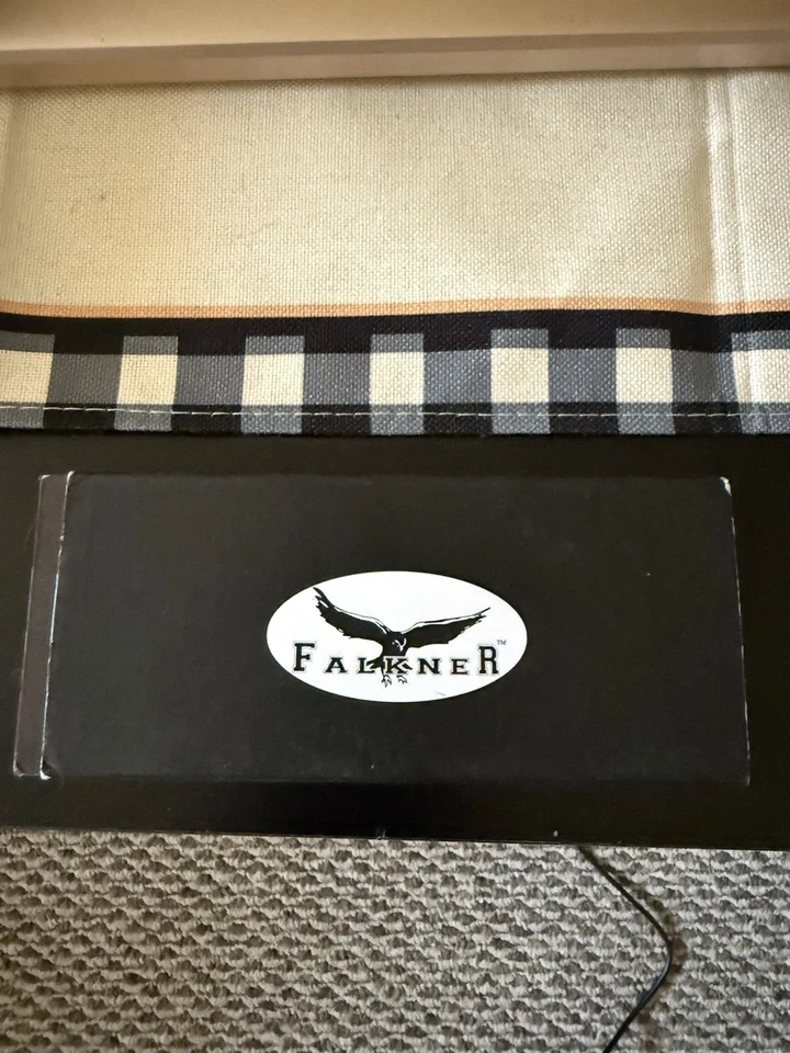 Cuchillo Plegable de Acero Inoxidable Faulkner American Virtues Freedom Nuevo en Caja Como Nuevo Foto 3 de 4