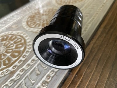 Zeiss Ikon Ikotar 85mm f/3.5 Projektionsobjektiv Vintage Lens Altglas Bokeh Mon