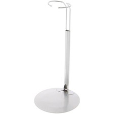 Plymor DSP-10S Silver Doll Stand, fits 16 - 24 inch Dolls or Action Figures