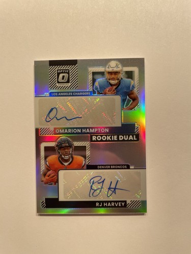 2025 Donruss Optic Omarion Hampton/RJ Harvey Base (RAW)