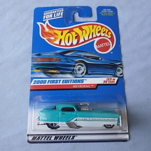 Hot Wheels "Metrorail" Neu im Paket 2000 Erstausgaben 24384 #083