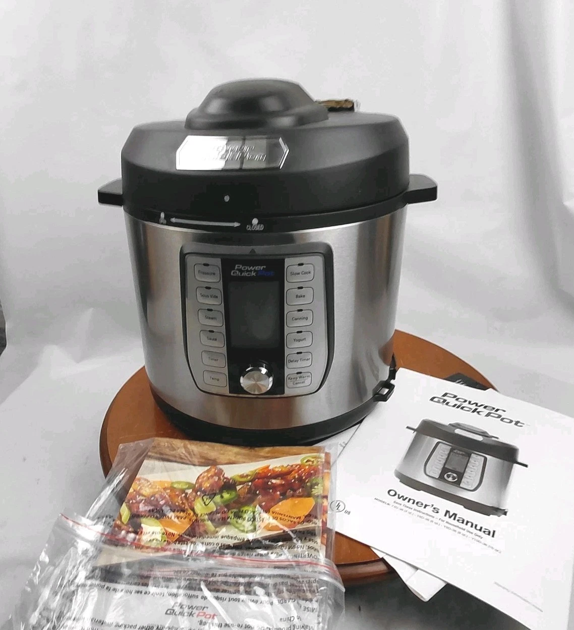Tristar 6 qt Power Cooker Quick Pot Pressure Cooker*Model Y6D-36......
