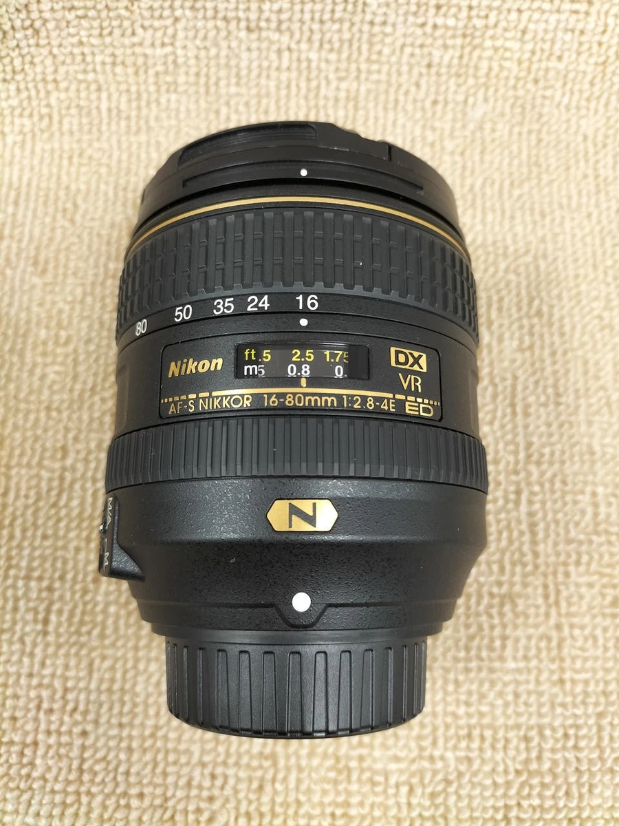 Nikon DX Nikon F Camera Lenses 16-80mm Focal for sale | eBay