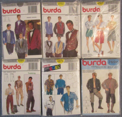 Buyer Choice: MEN & BOYS Vintage Patterns