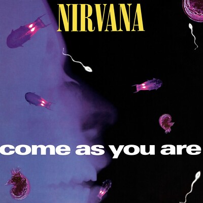 NIRVANA Come as You Are BANNER 2x2 Ft Fabric Poster Tapestry Flag