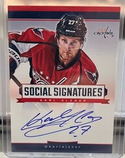 KARL ALZNER 2013-14 Panini Playbook Social Signatures Autograph