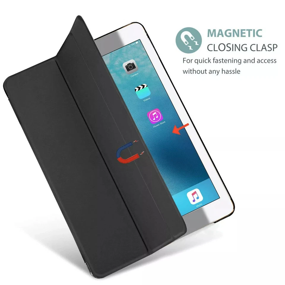 Smart Leather Case For iPad 10.2 10.9 10th 9th Generation Mini Air 1 2 Pro 11 - Image 3 of 4