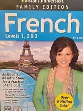 Instant Immersion French Levels 1,2,3 FAMILY EDITION