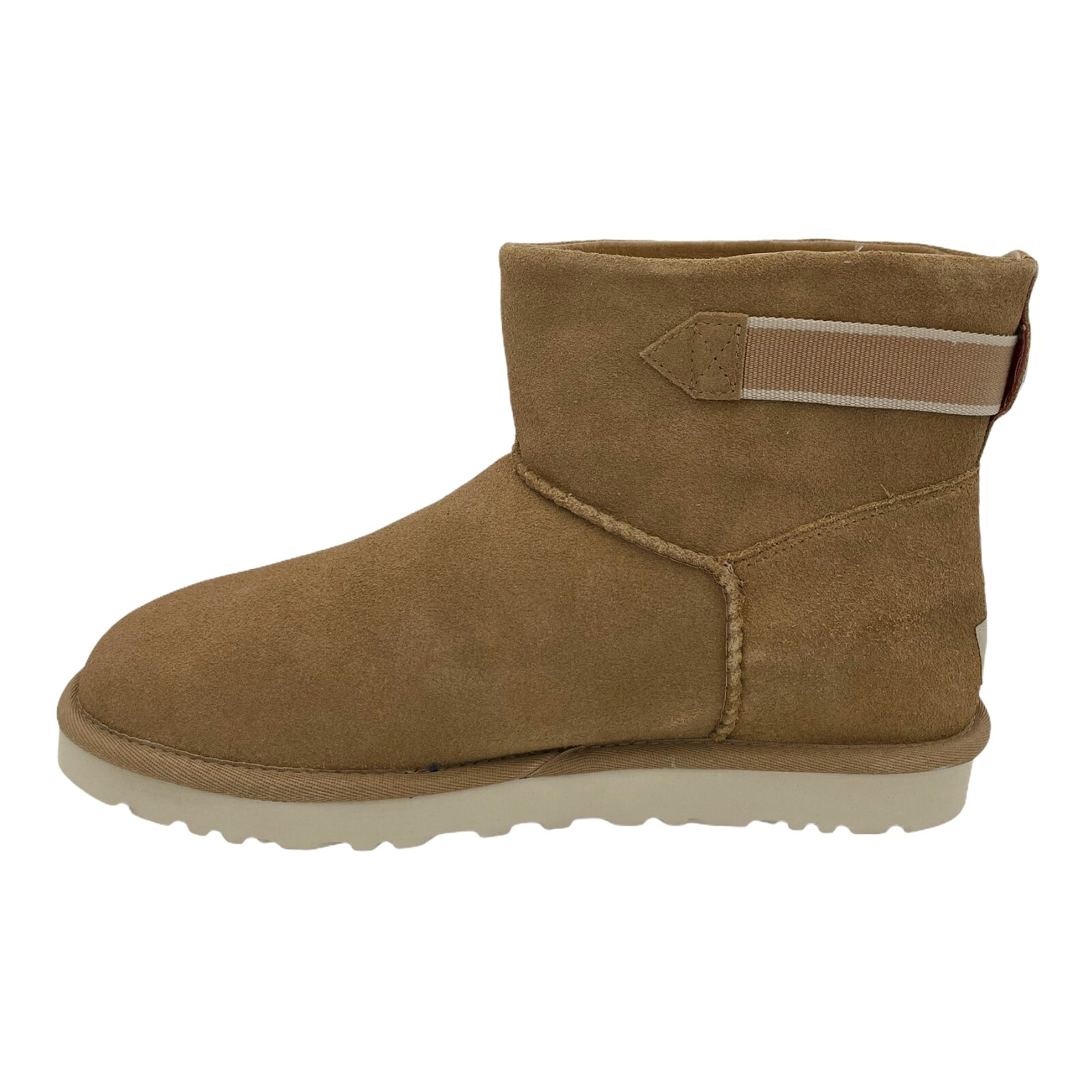 Ugg Men's Classic Mini Strap Suede in Chestnut, Size 8