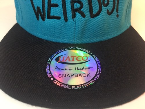 Hatco Premium WEIRDOS Hat Adjustable Funny Quirky Sarcastic Humor Gift! - Picture 3 of 11