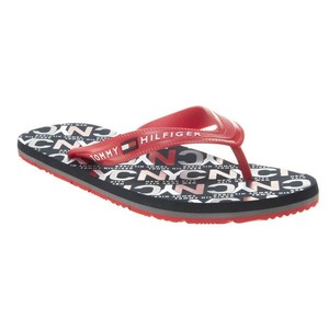 mens hilfiger flip flops