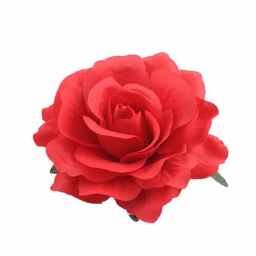 Women Rose Flower Hair Clips Aalligator Brooch Girl Bridal Wedding Accessories - Picture 16 of 19