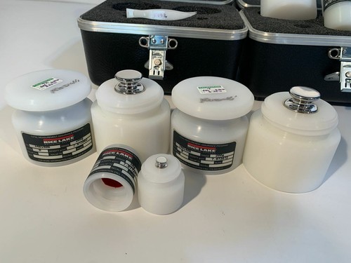 ONE (1) SET of Rice Lake CLASS 0 Precision Calibration Weights 2x-200g & 1x-10g - Picture 4 of 8