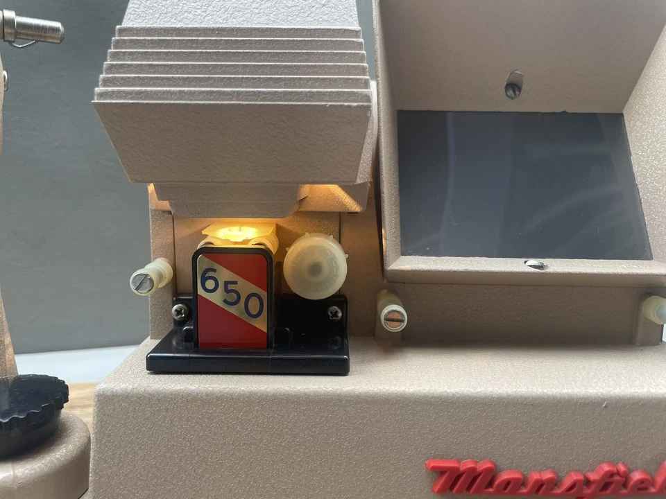 Vintage Mansfield Fairfield Model 650 8mm Movie Film Action Editor - Image 2 of 4