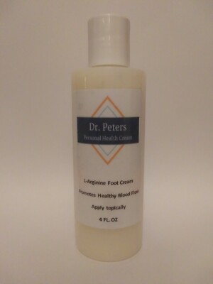 DR. PETERS L-Arginine Healthy Feet Foot Cream for Healthy Blood Flow