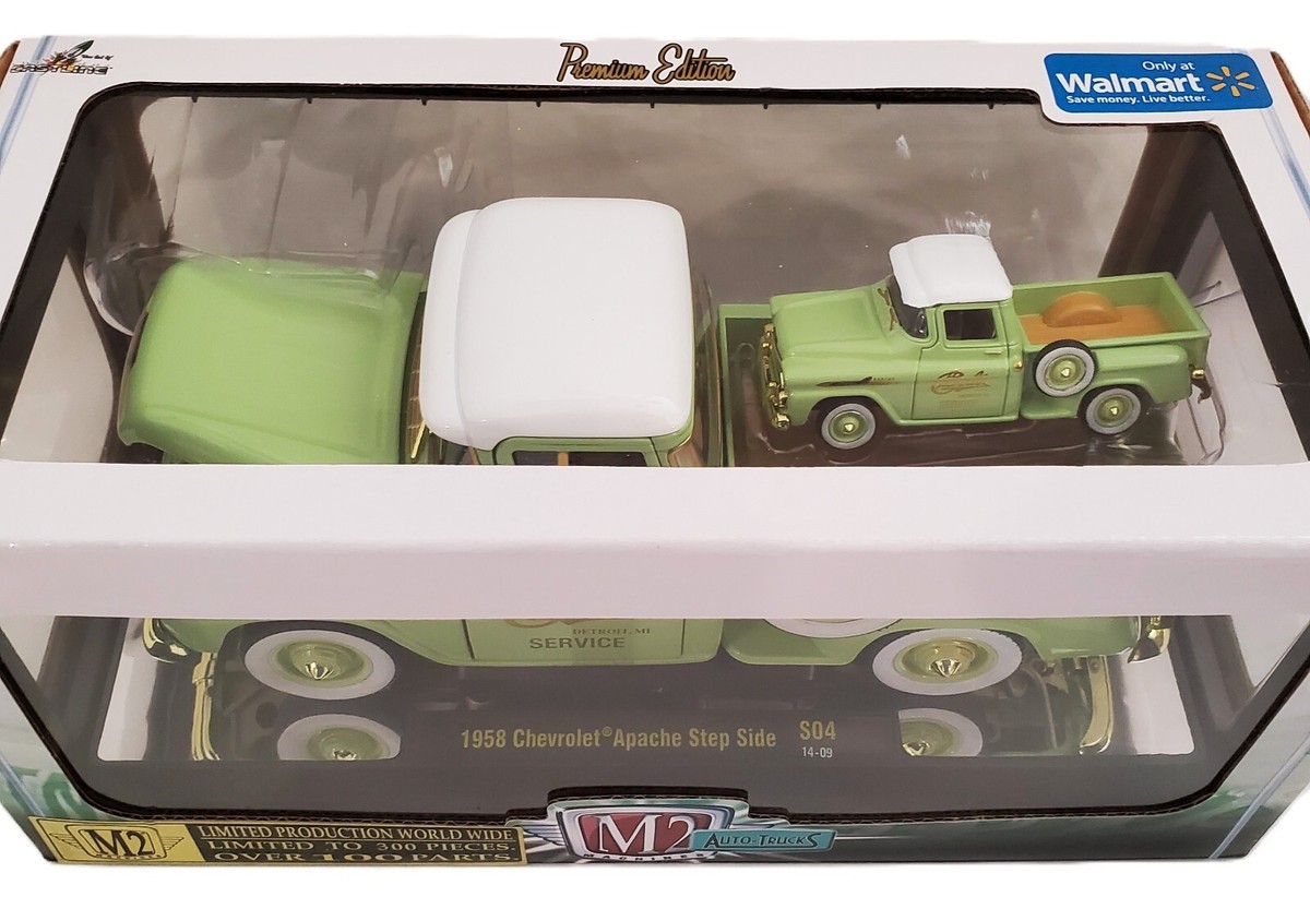 M2マシーン1958ChevroletApacheCameoSCHWINN M2 Machines 1958 Chevy Apache Stepside Maui & Sons Auto