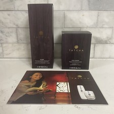 Tatcha PURE One Step Camellia Cleansing Oil 5.1 oz POLISHED Powder 2.1 oz COMBO
