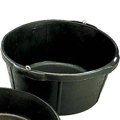 Fortiflex Rubber Tub Cr750 6.5 Gallon Black