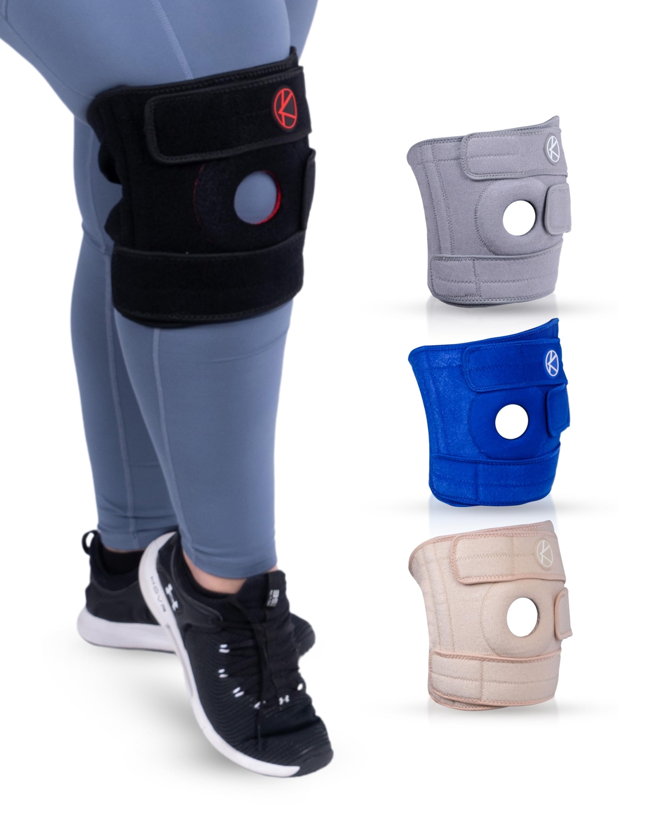 Kniebandage XXXXL 5XL 6XL für Männer & Damen - Kniebandage Dicke Oberschenkel...