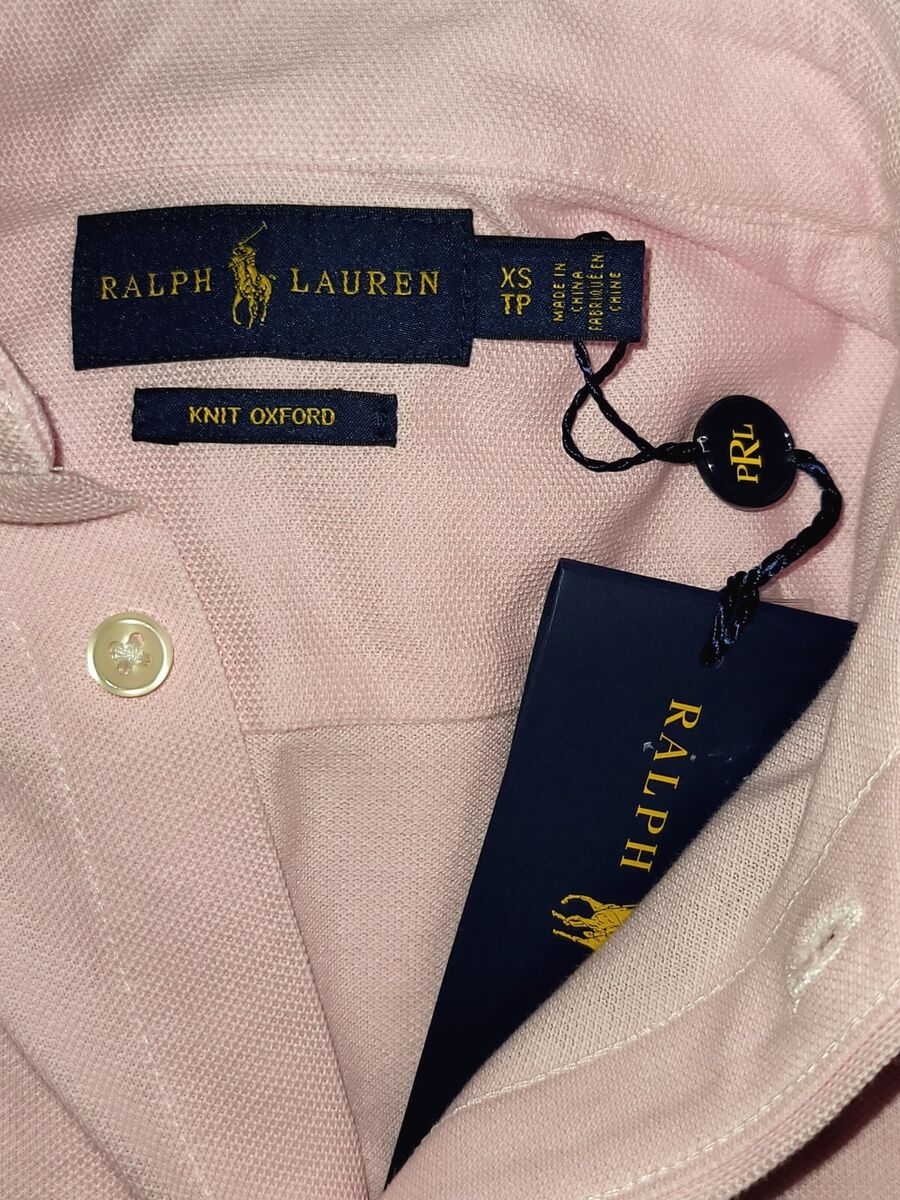 $99 Polo RALPH LAUREN Womens XS Dress Shirt PINK Knit Oxford $99 Polo RALPH LAUREN Womens XS Dress Shirt PINK Knit Oxford