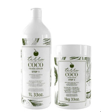 Ybera Terra Coco Kit Shampoo All Coconut Mask Hair Straightening Treatment