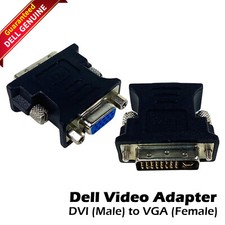 Lot of 4 Dell Wyse 941425-01L DVI Male To VGA Female Adapter Black WJNY3